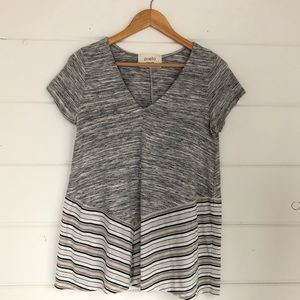 Anthropologie Stripe Top